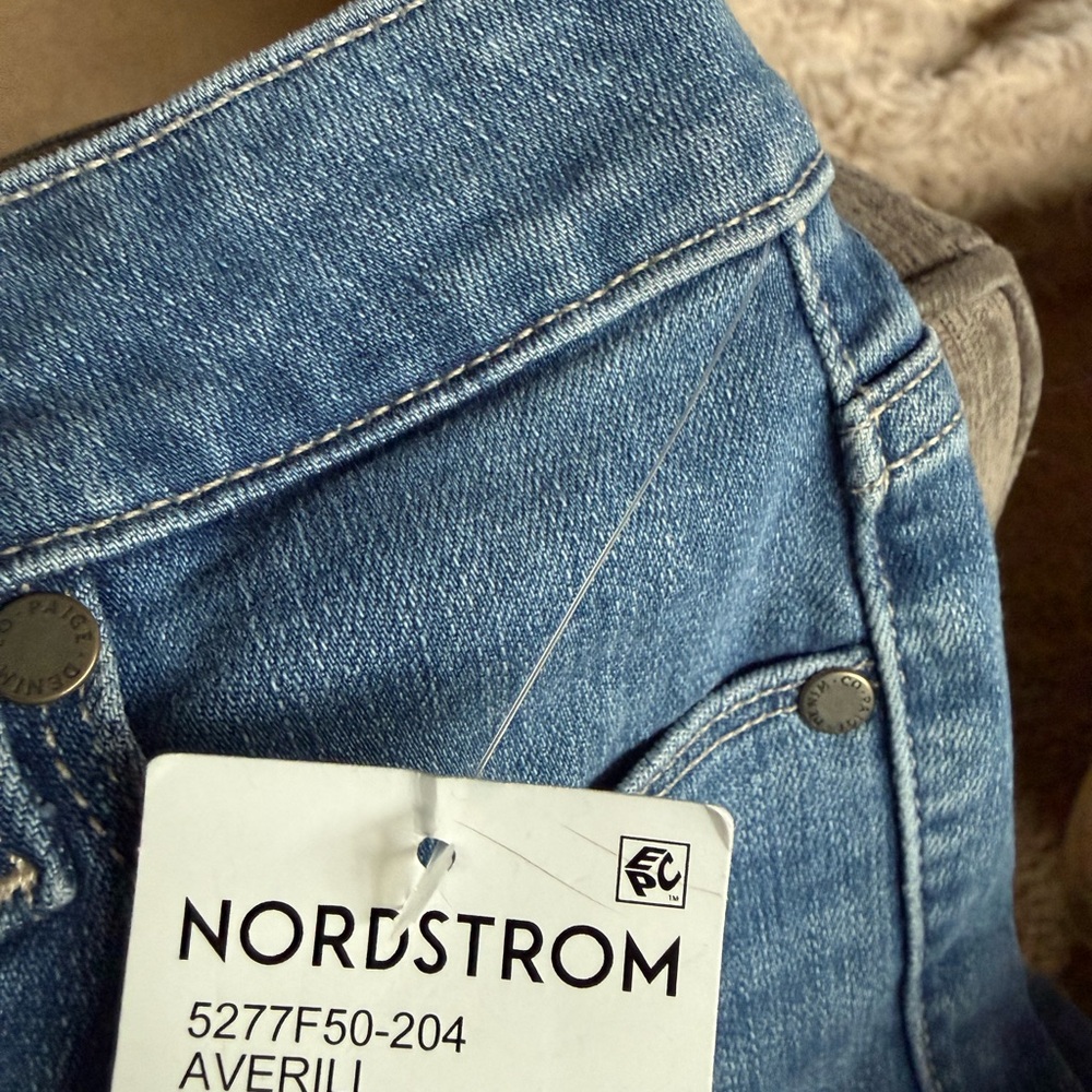 Paige Hoxton Highrise Slim Leg Jeans, 23, NWT - Picture 9 of 12